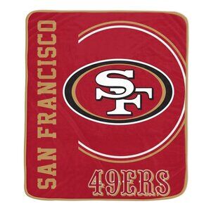San Francisco 49ers Pegasus 50 x 60 Keep It Simple Ultra Soft Blanket